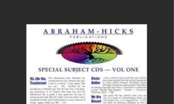 Special Subjects Volume 1+2 - Abraham Hicks