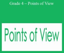 Creya Learning – Grade 4 – Points of View
