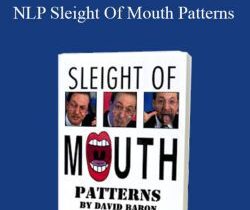 David Barron – NLP Sleight Of Mouth Patterns