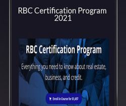 Jay Morrison – RBC Certification Program 2021