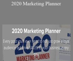 Pet Business Owners – 2020 Marketing Planner